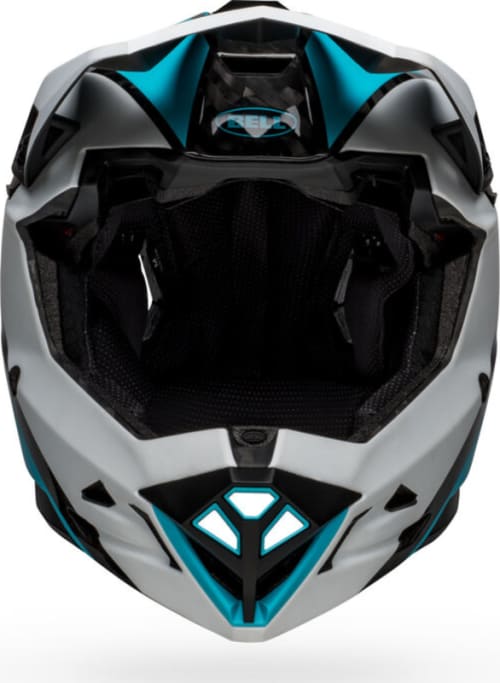 BELL7151294-bell-full-10-spherical-full-face-mountain-bike-helmet-arise-matte-gloss-white-bali-front