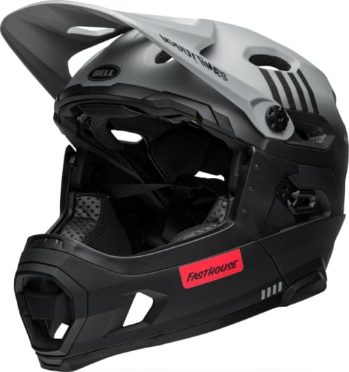 BELL7158339-bell-super-dh-spherical-mountain-bike-helmet-fasthouse-taco-tuesday-matte-gray-black-front-left