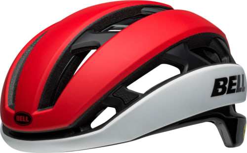 BELL7158348-bell-xr-spherical-road-bike-helmet-matte-gloss-crimson-white-front-left