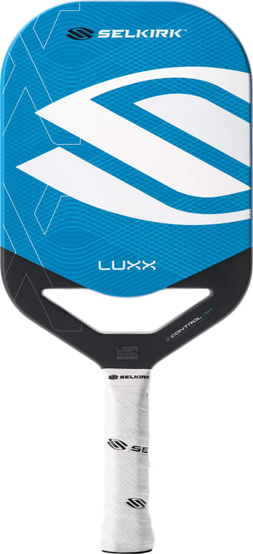 SELK9137-PDP-Selkirk-LUXX-Infinigrit-Pickleball-Paddle-Control-Air-Invikta-Blue-01-Face-Angle