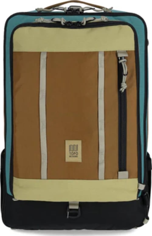 TODE932420CARDAKHA-F24-U-GlobalTravelBag40L-Caribbean-DarkKhaki-931220324-Front-1