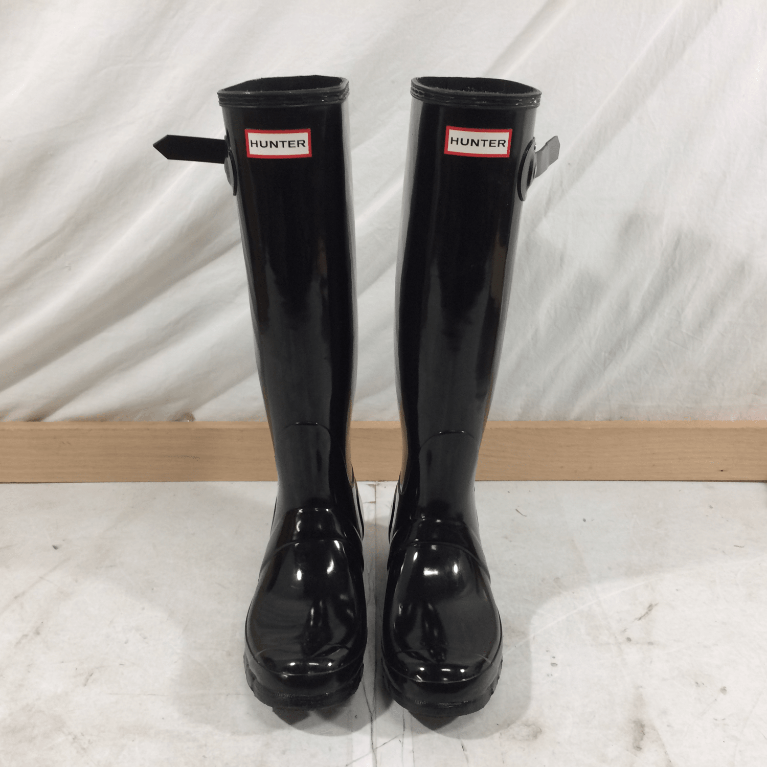 Fair Hunter Original Tall Gloss Women's Casual Boots, Black, W8