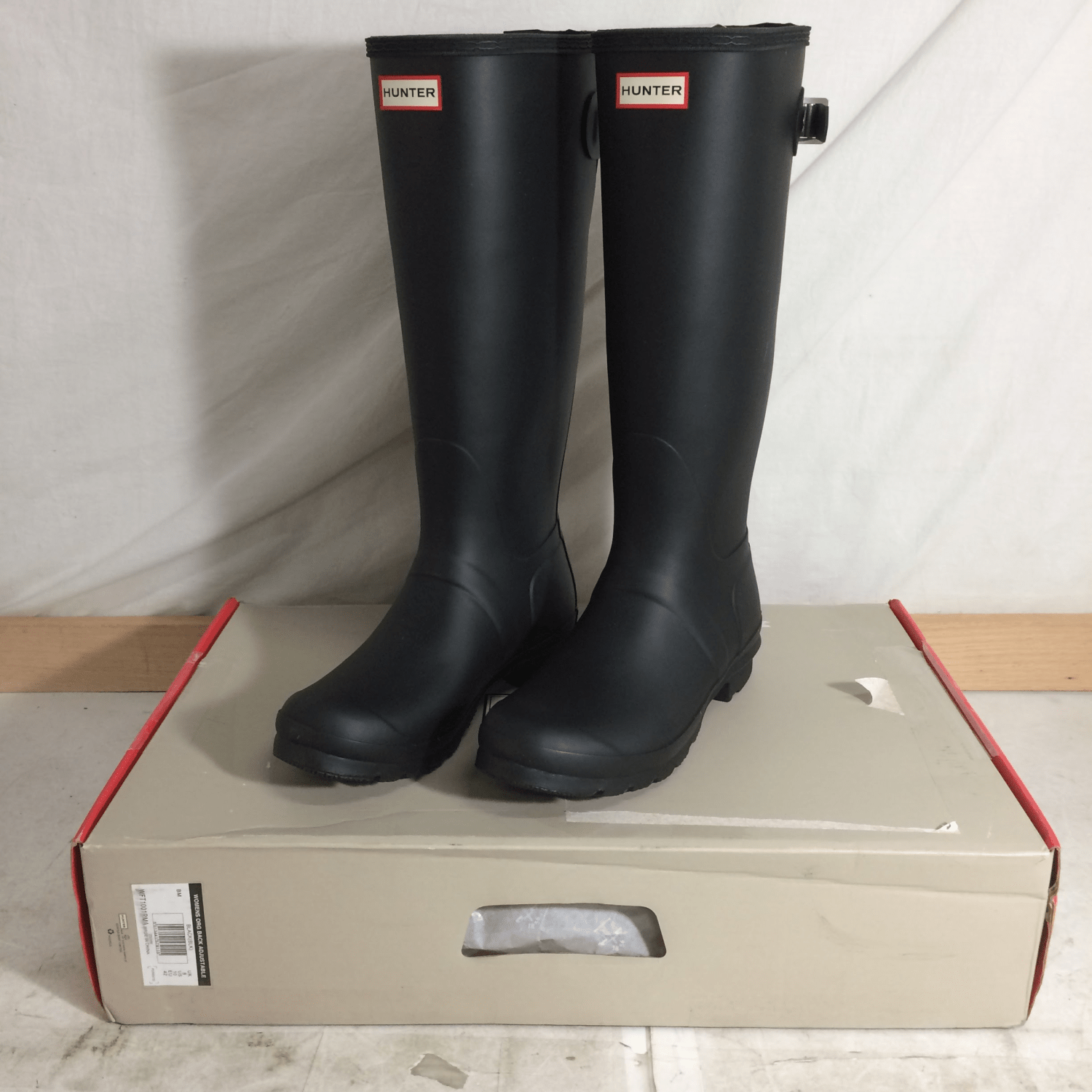 Hunter Original Tall Back Adjustable Women's Boots