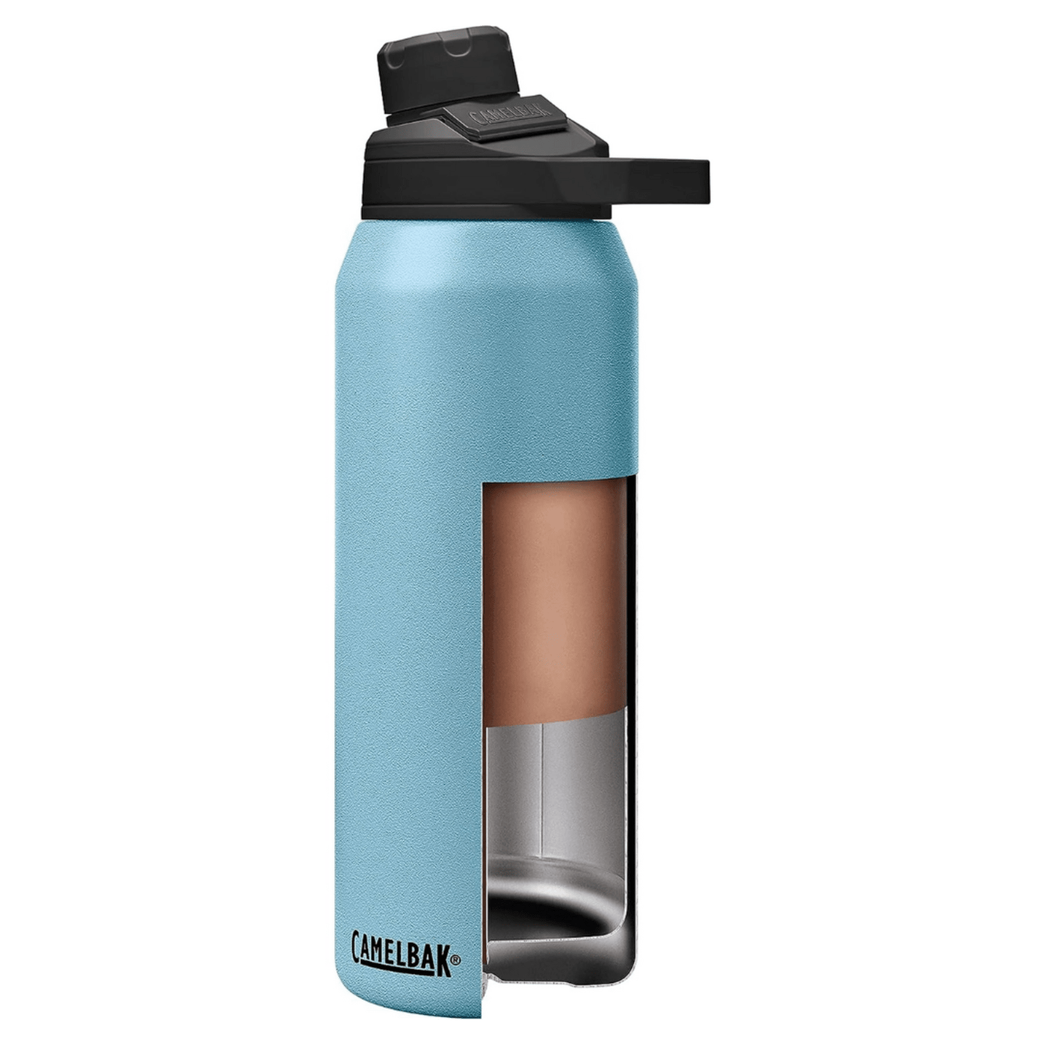 CamelBak Fit Cap Stainless Steel 32 oz. Water Bottle, Dusk Blue