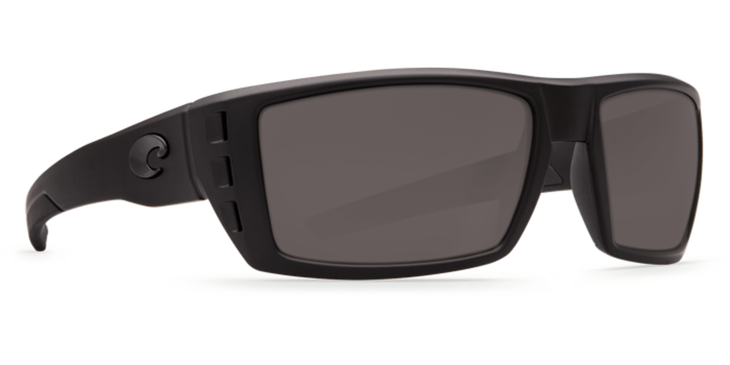 Costa Rafael Polarized Sunglasses - Men's Blue Polycarbonate Lens, Black  Teak Frame Medium