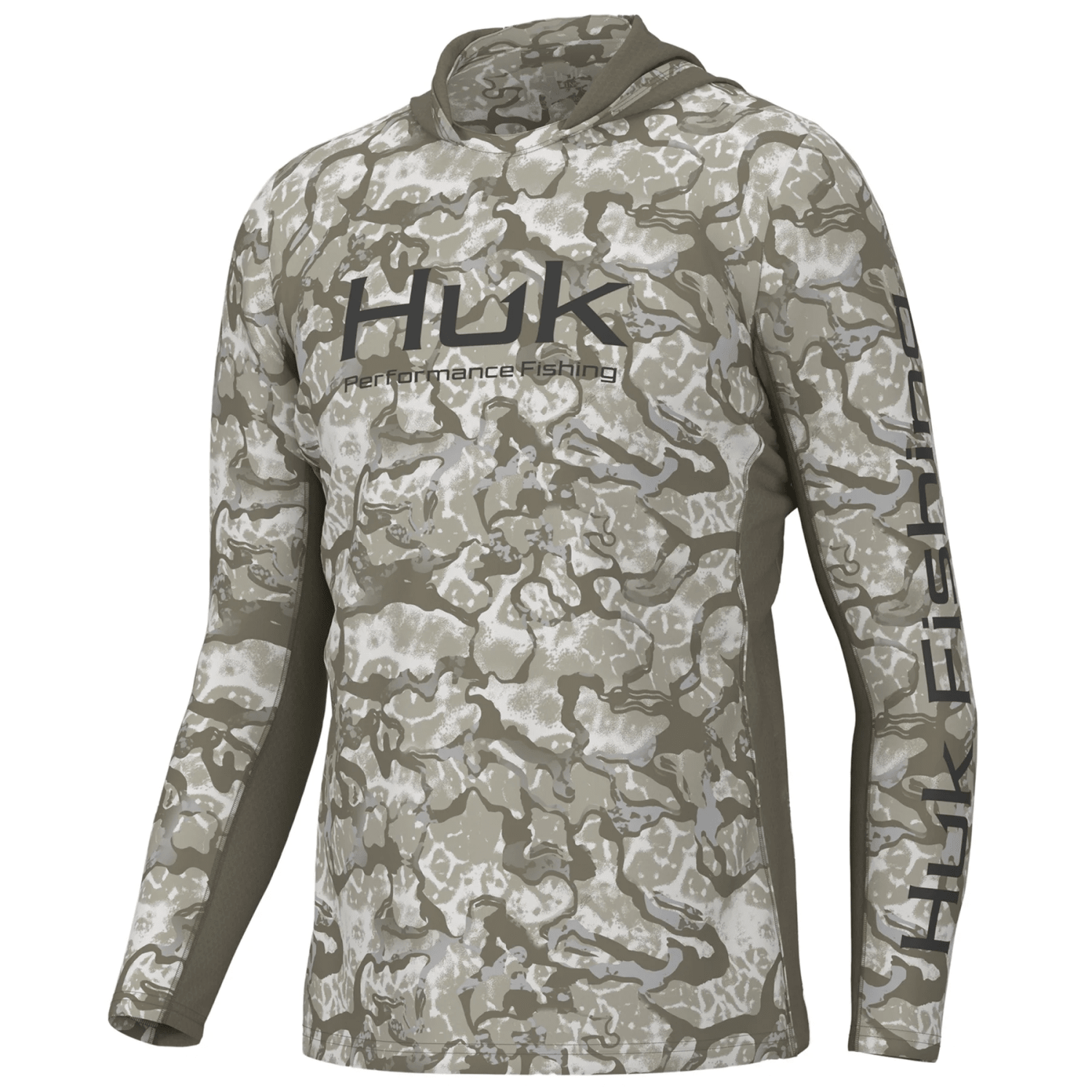 Huk Icon X LS Hoodie Inside Reef Men's Tech Shirt