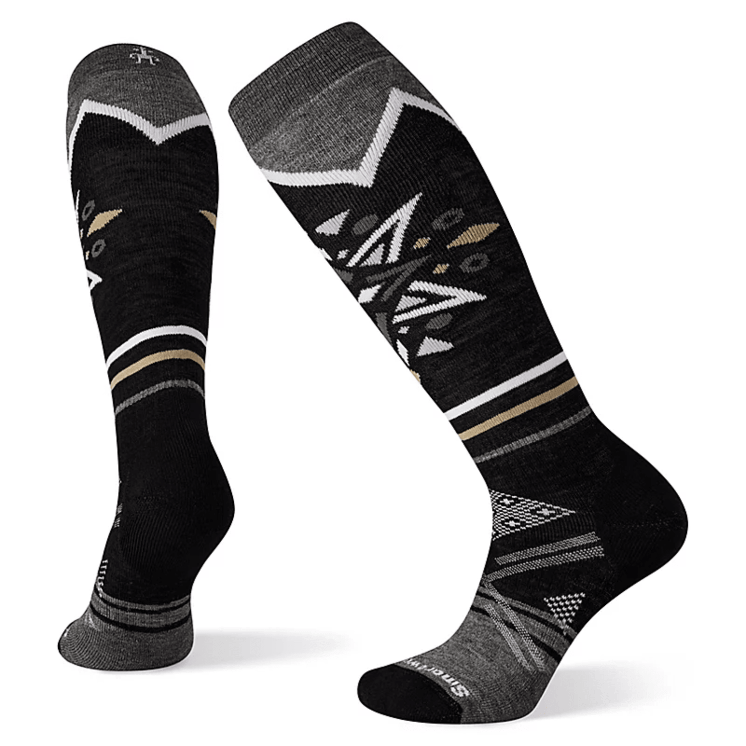 Smartwool Ski Full Cushion Mountain Snowflake Pattern Over The Calf Women's  Socks