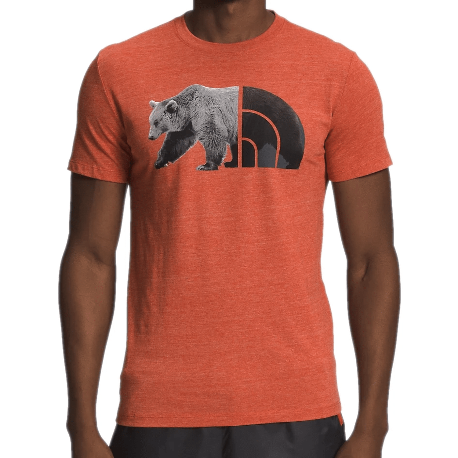 The North Face Tri-Blend Bear Short-Sleeve T-Shirt for Men