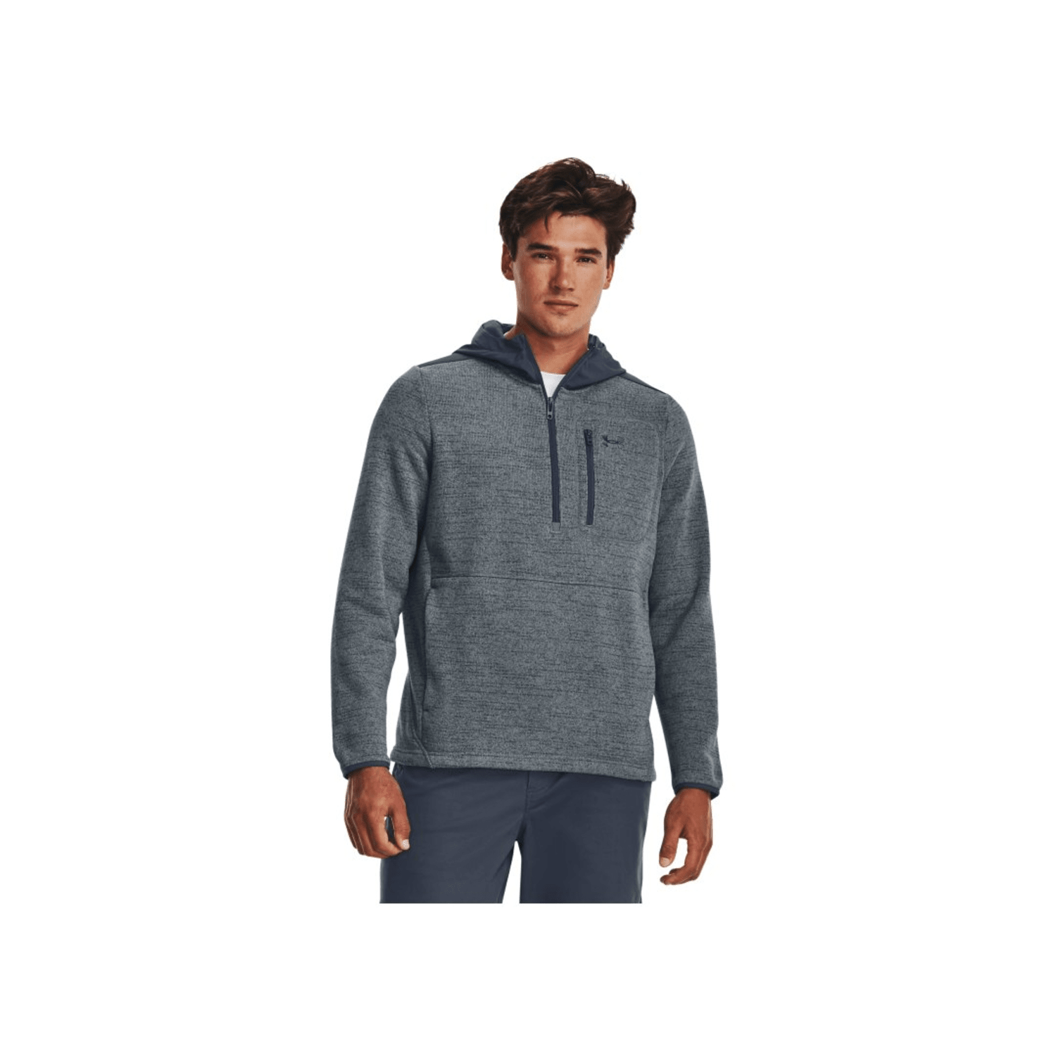 Men's Fleece Quarter Zip Hoodie