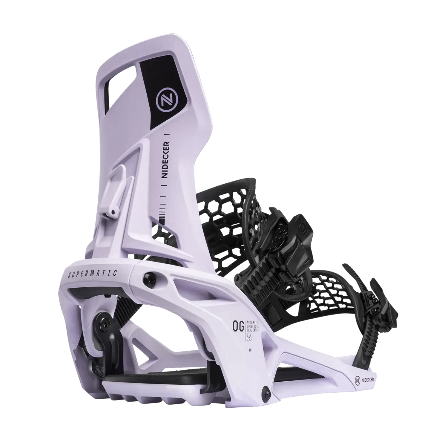 Nidecker Supermatic Step-In Automatic Snowboard Bindings | Great