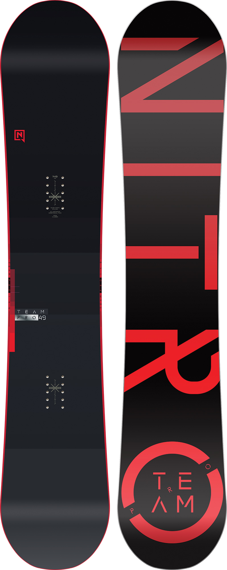 Nitro Team Pro Men's All-Mountain Snowboard | Great Lakes Outpost