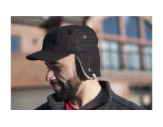Stormy Kromer Bergland Cap, Charcoal, Large