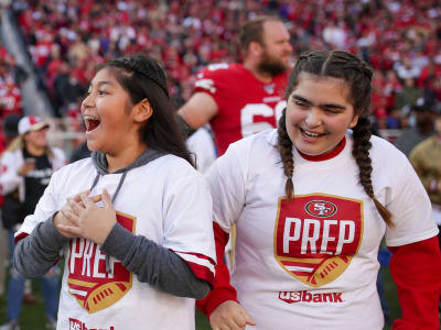 NFL San Francisco 49ers Foundation Team Issued “Educate + Empower