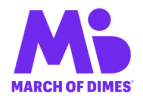 March of Dimes Do-It-Yourself Fundraising