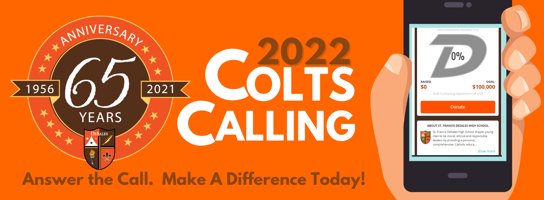 2022 DeSales High School Phonathon
