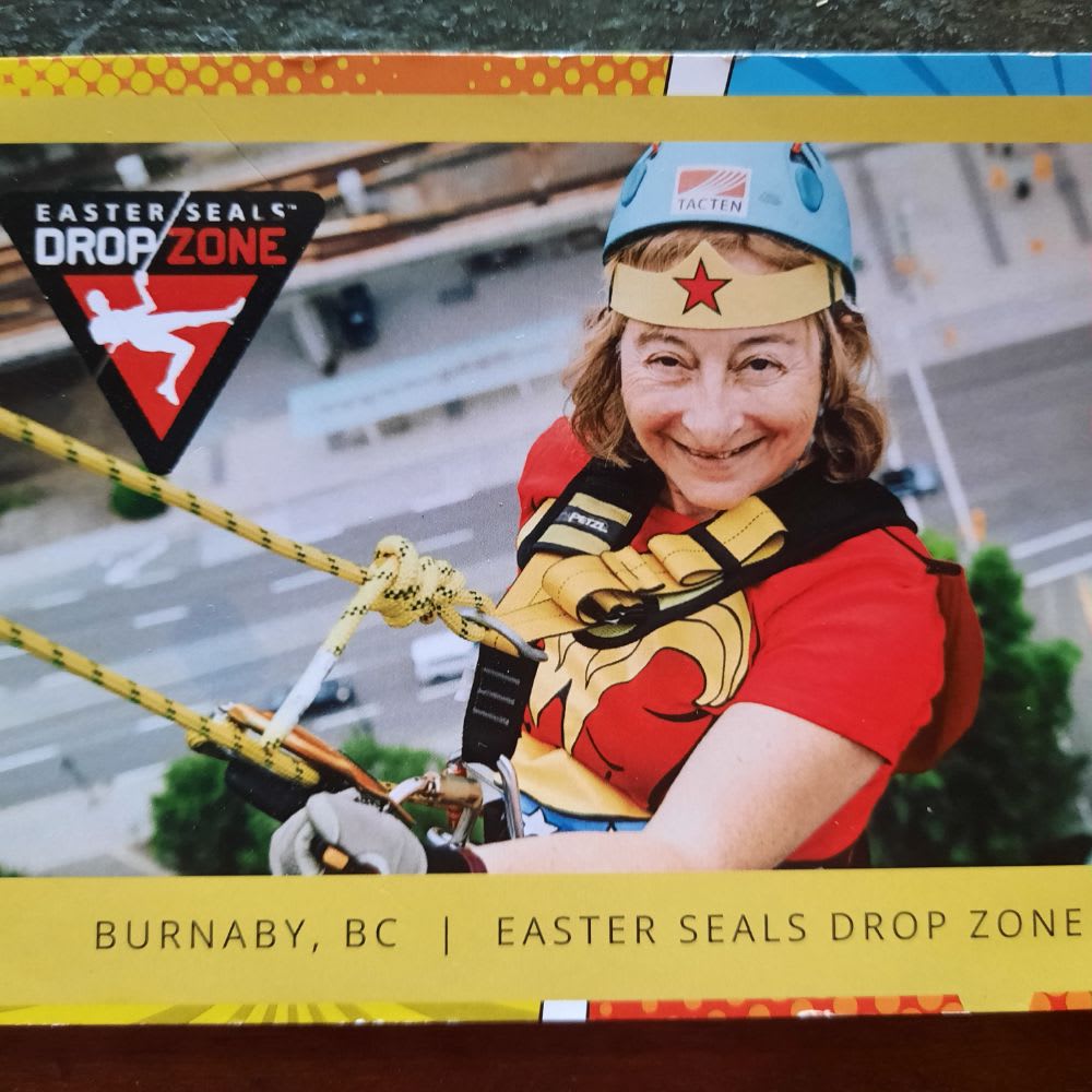 2022 Easter Seals Drop Zone Antonia Beck