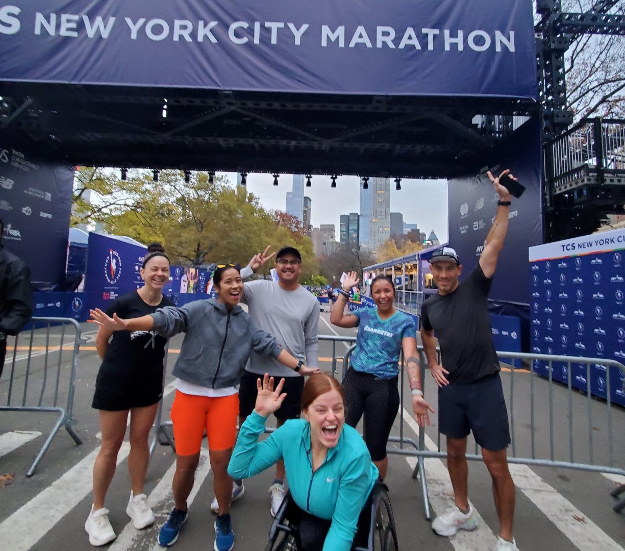 2023 TCS New York City Marathon Race2Raise Team