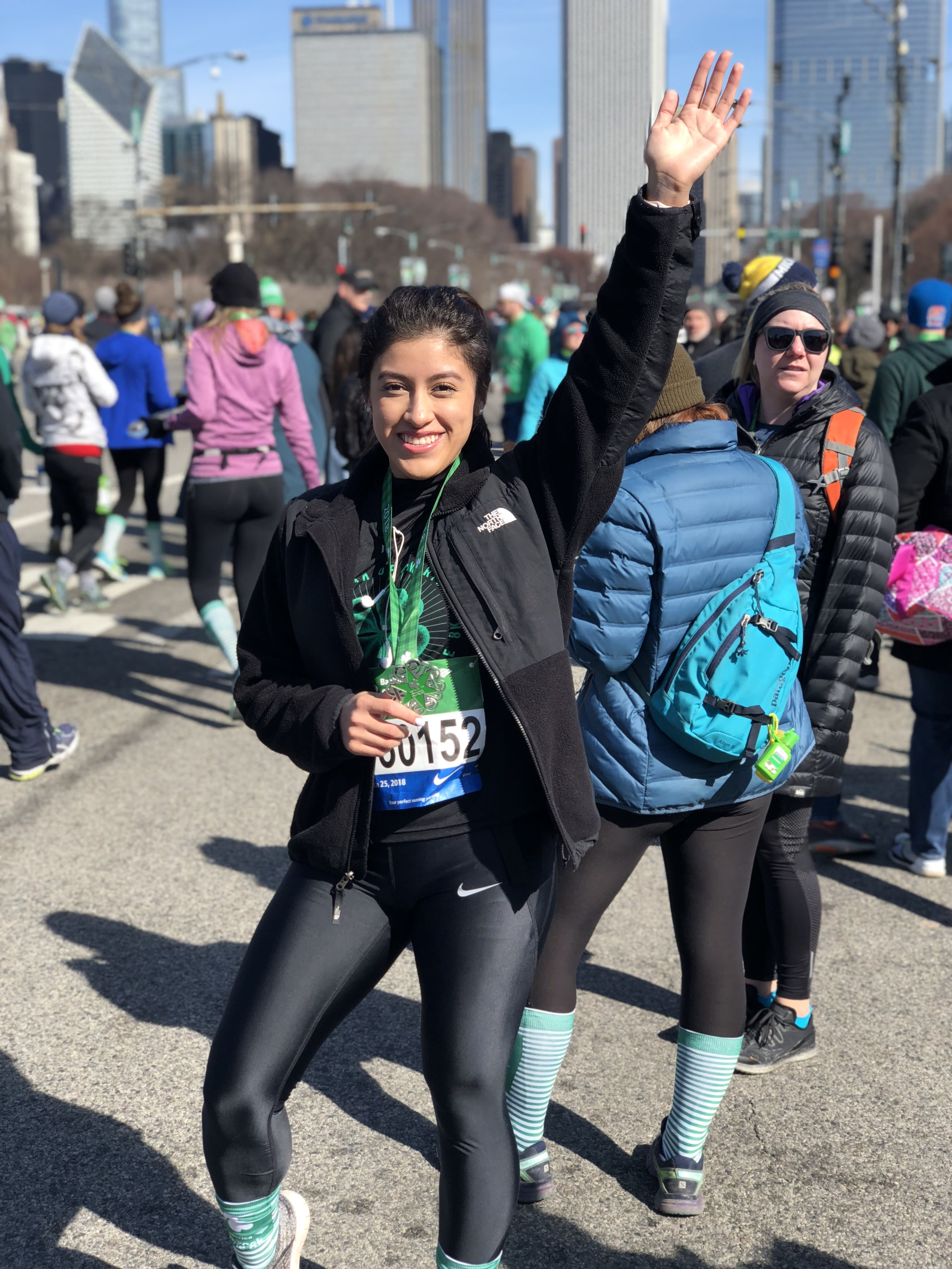 Team Kidney 2023 Chicago Marathon Roxana Villatoro