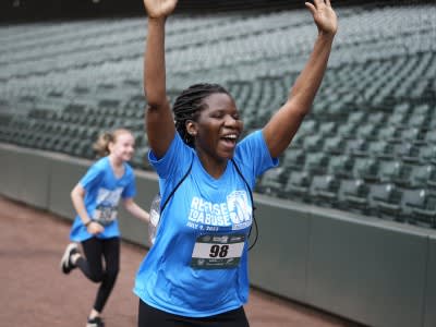 Kyle Seagar on #Refusetoabuse5k!  #Refusetoabuse5k Racers! Kyle