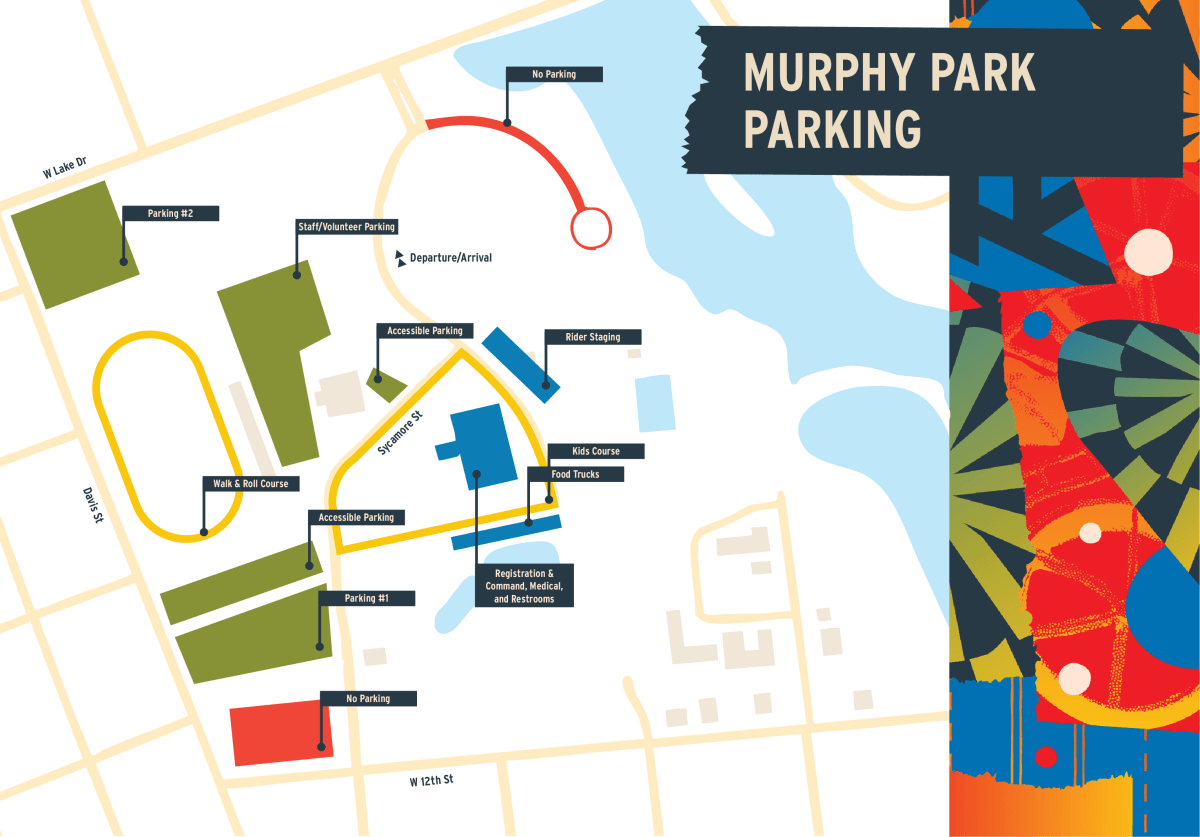 Murphy Park parking map