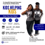 Kennedy & Pilar's Food Drive: Kids Helping Kids