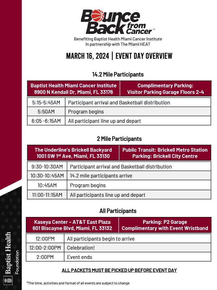 2024 Bounce Back from Cancer™