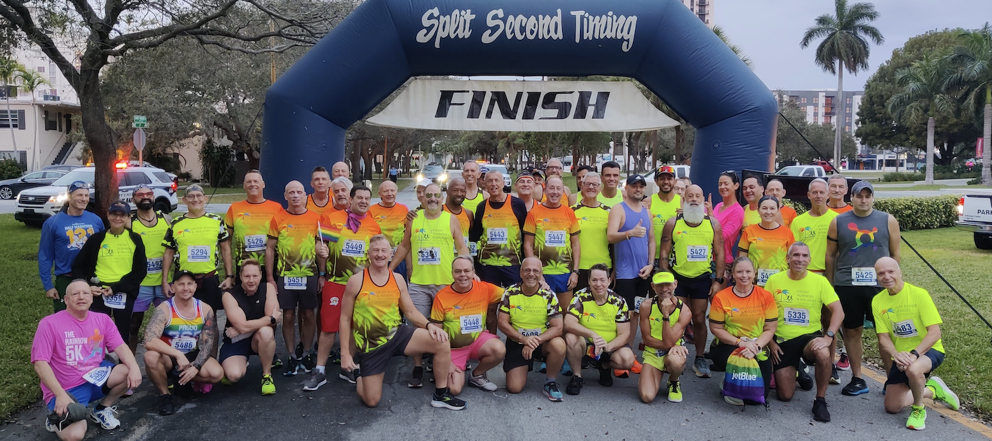 Race to Cure South Florida 2024 Front Runners and Walkers