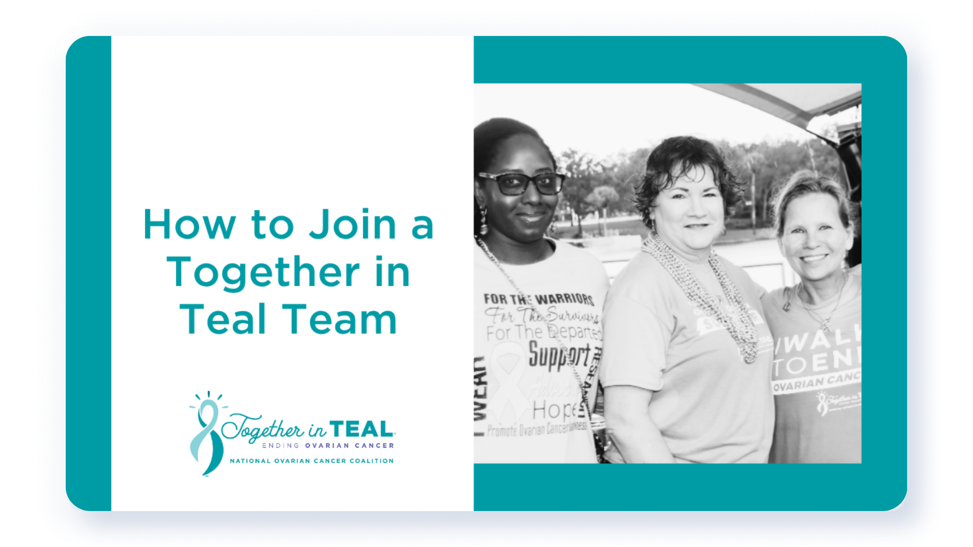 How to Join a Together in Teal Team