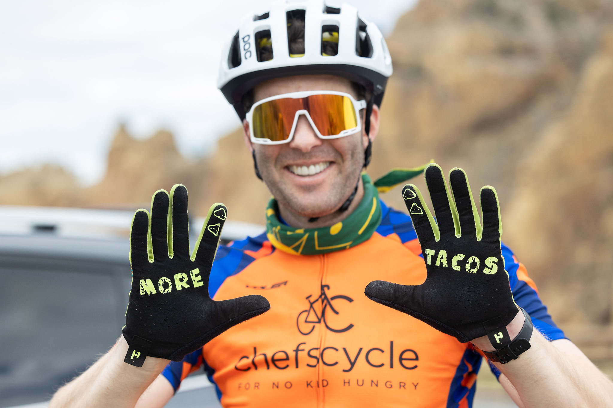Chefs Cycle rider