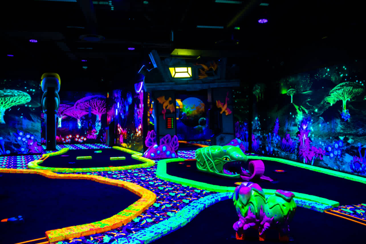 Blacklight Mini Golf General Admission