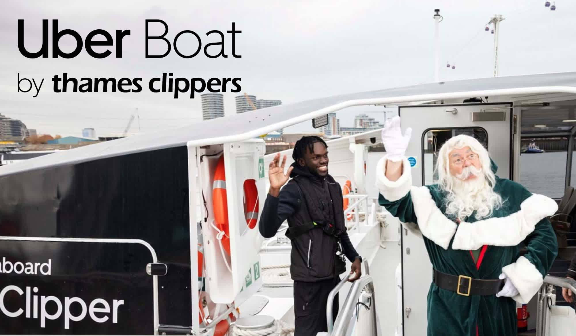 Uber Boat by Thames Clippers