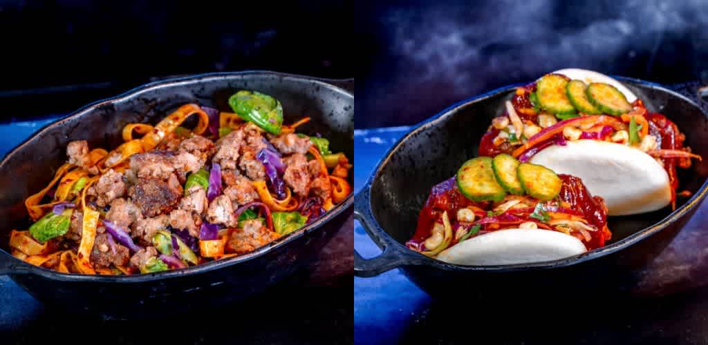 Savor the Force with these Star Wars-themed noodles and baos at Disneyland® Park! 