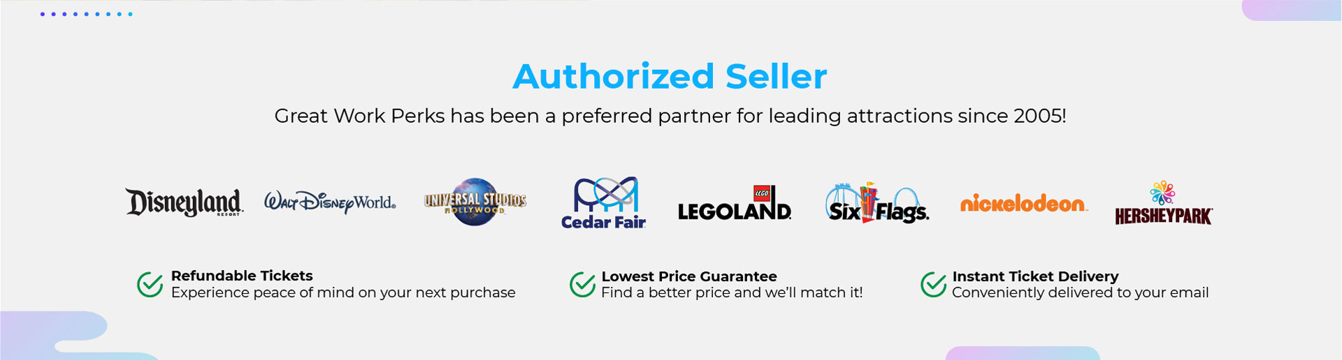 Authorized Seller Banner