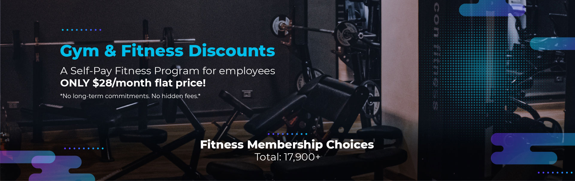 Gym and Fitness Discount Banner