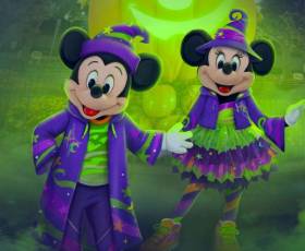 Meet Your Favorite Disney Characters at Disneyland Halloween Time.