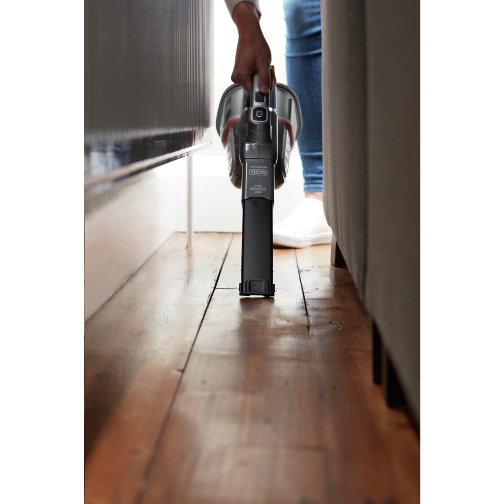 BLACK+DECKER 18V 2.0Ah Cordless Dustbuster Hand Vacuum with Smart Tech, BHHV520JF-QW