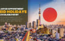 Japan Visa Appointment 2026: Your EID holidays Trip Now!