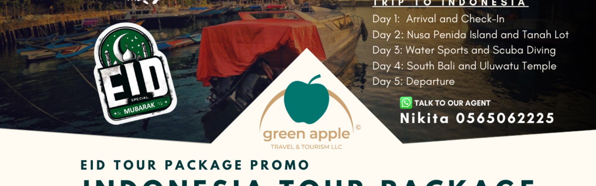 Explore Bali: Ultimate 5-Day Luxury Eid Tour Package from UAE