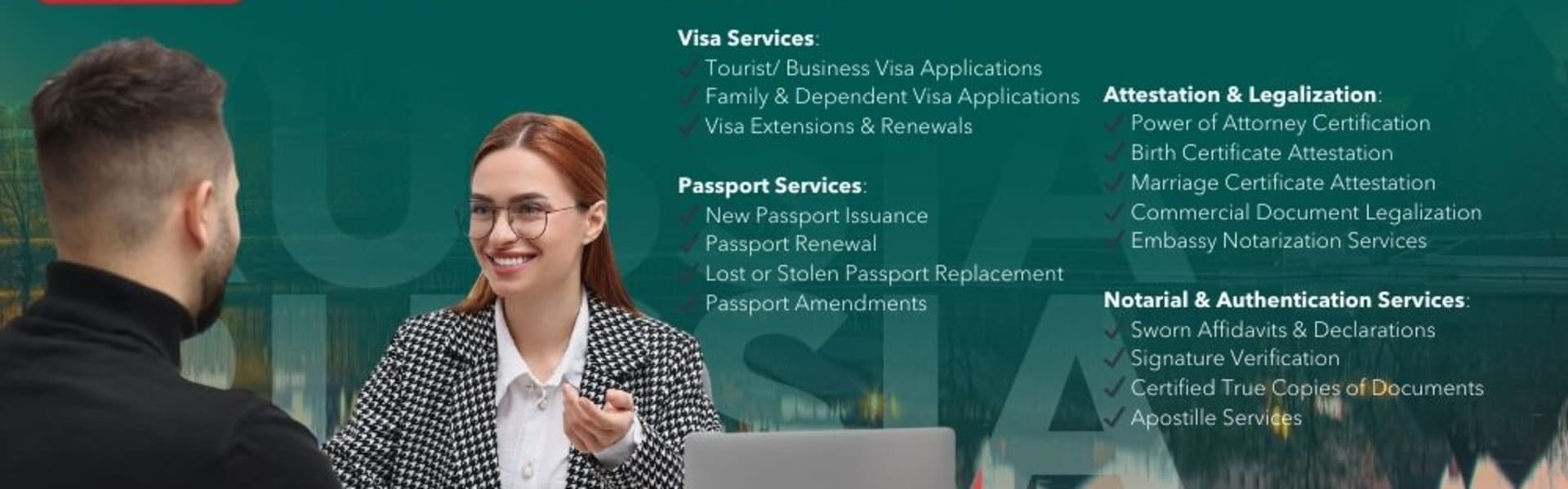 Услуги Посольства России