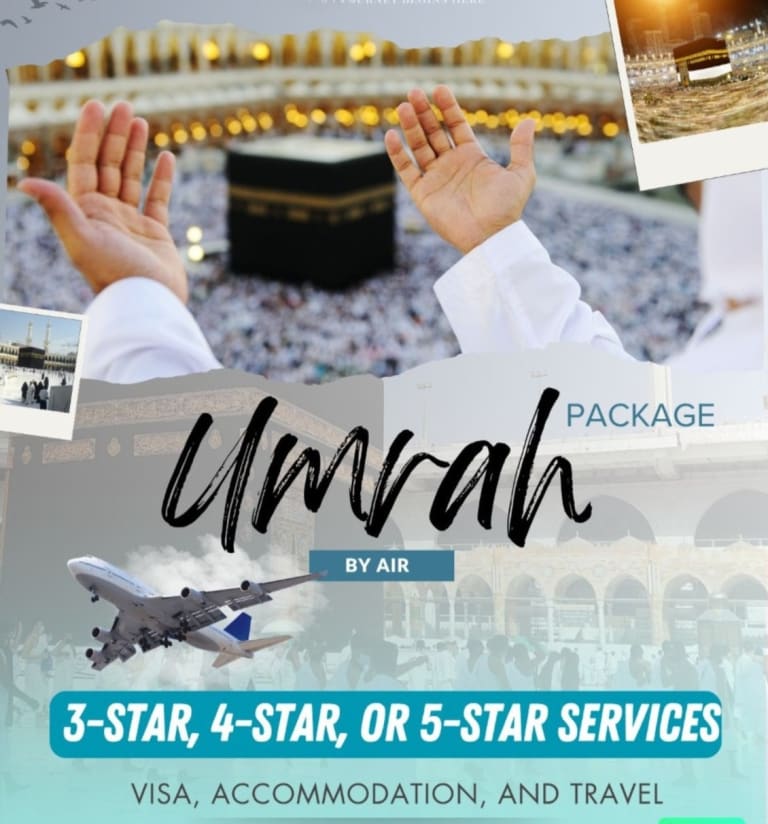 Umrah Package - 5 Nights Makkah & Madinah   January 2026 — 6D/5N Saudi Arabia Tour Package by Green Apple Travel