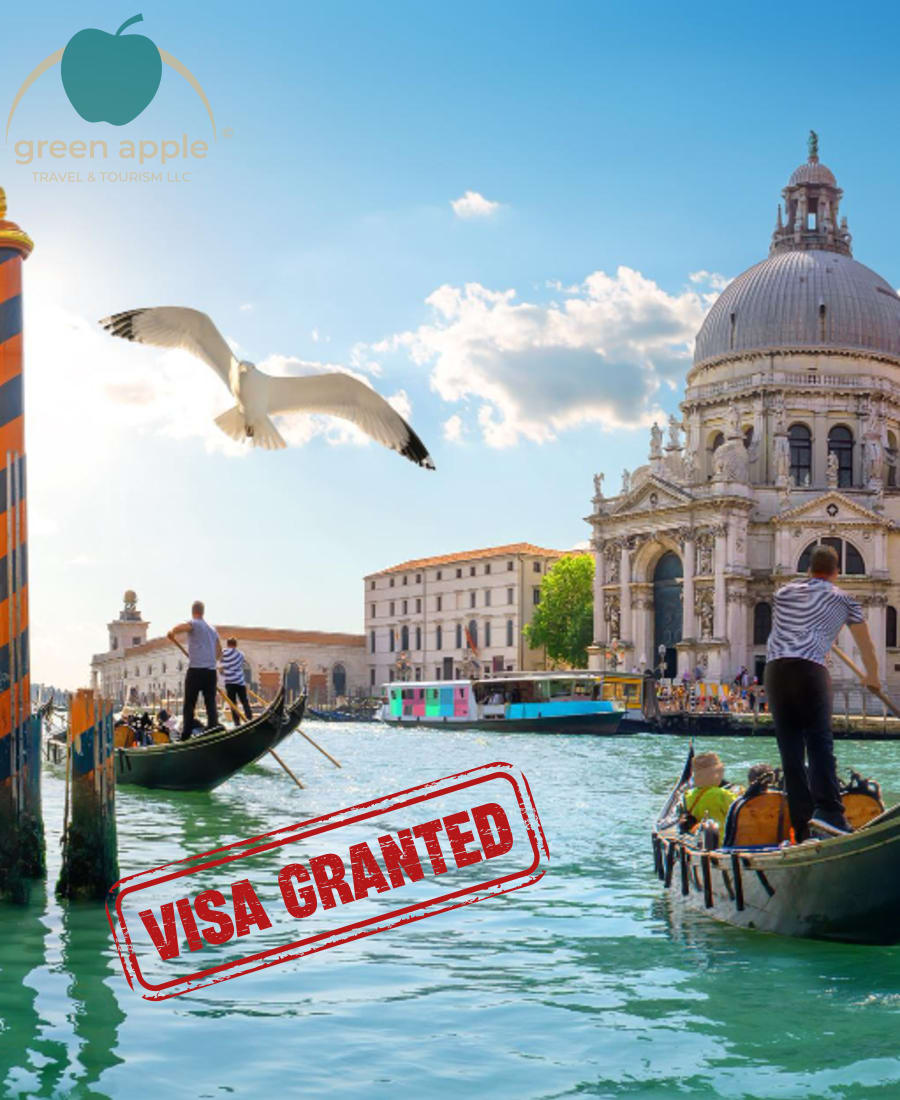 Italy Visa from Dubai — Schengen Application 2026 — Green Apple Travel & Tourism, Dubai