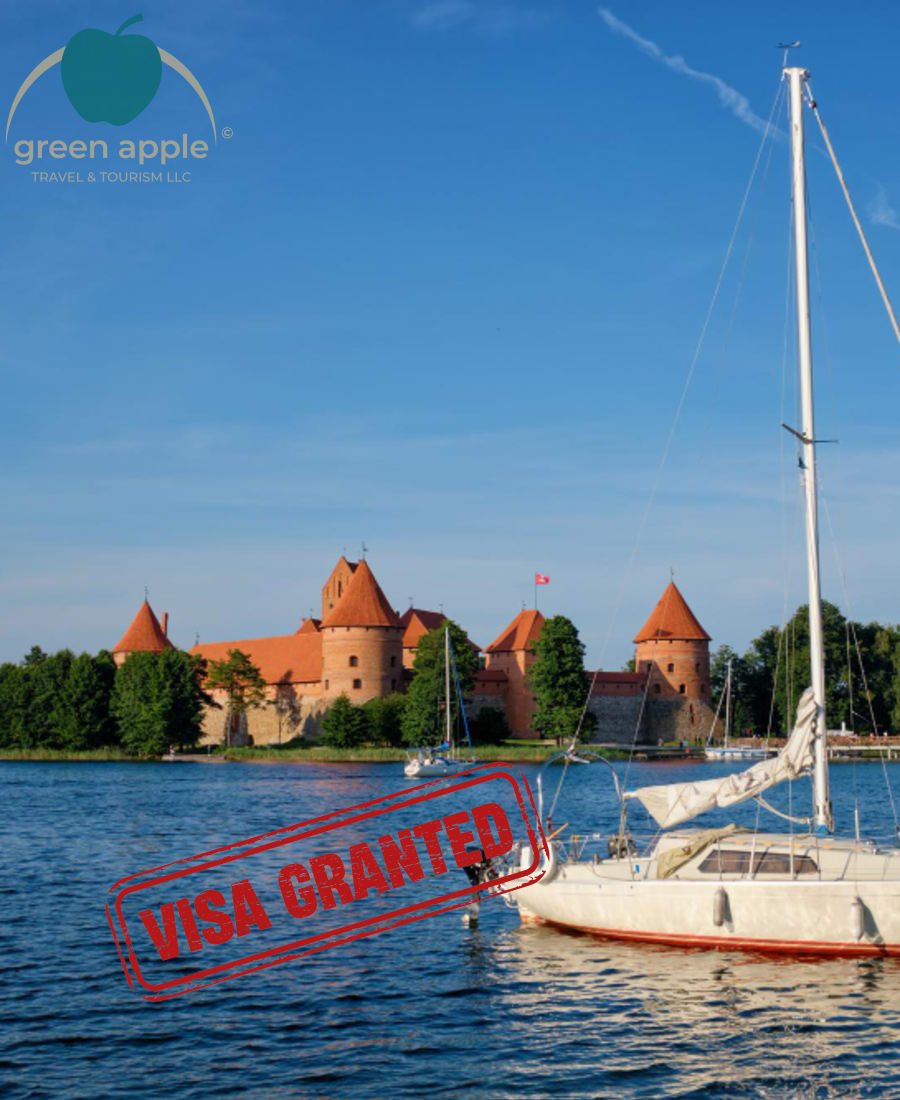 خدمات طلب تأشيرة ليتوانيا في دبي — Green Apple Travel & Tourism, Dubai