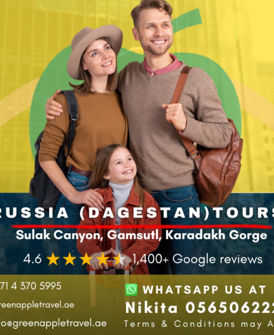 Experience an Unforgettable Adventure with our Dagestan Tour Package — Green Apple Travel & Tourism, Dubai