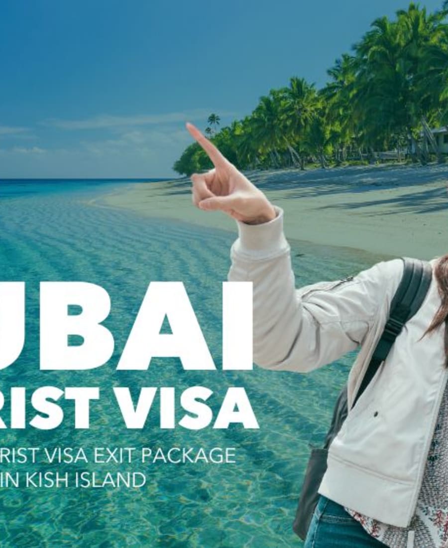 Dubai Visa Exit Package — Kish Island Stay & Re-Entry — Green Apple Travel & Tourism, Dubai