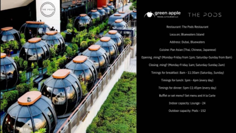 Experience Dining at The Pods - Image 1