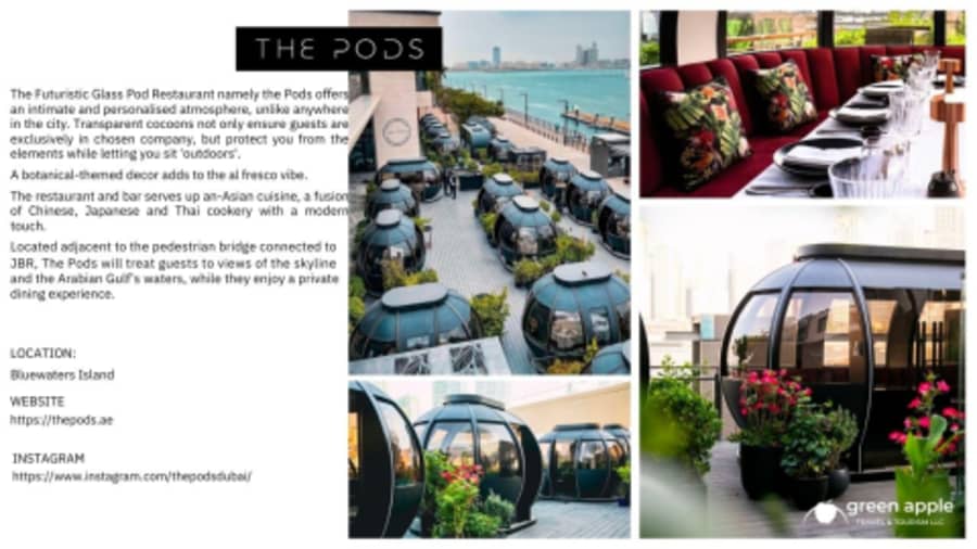 Experience Dining at The Pods - Image 3