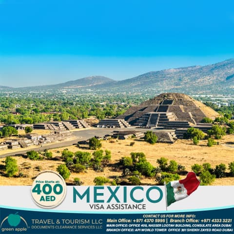 المساعدة في تأشيرة المكسيك في دبي - Image 2