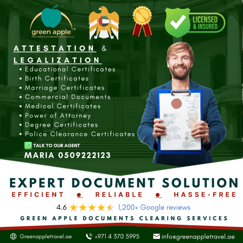 Attestation and Legalization Services in Dubai - Image 1
