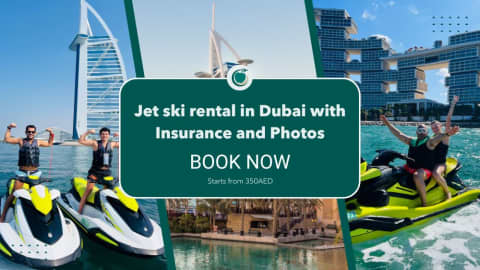 Jet ski rental in Dubai with insurance and photos - Image 1