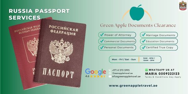 Russian Passport Services UAE